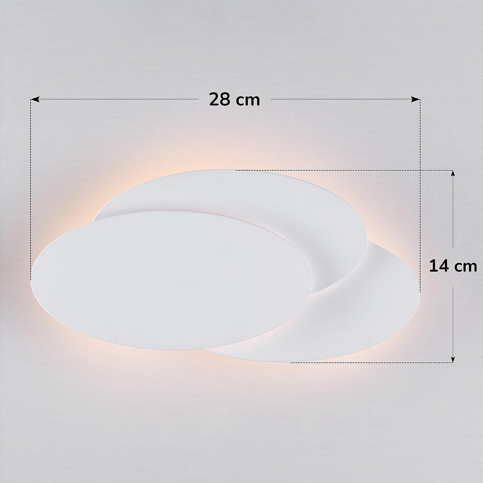 Design wandlamp Haarlem in wit