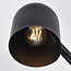 Lampe de table moderne Spy noire et bois