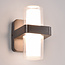 Lampe d'extérieur à 2 lumières Diona - noir
