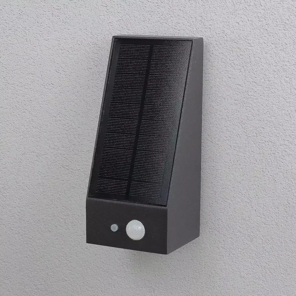Applique solaire d'extérieur Donya à détecteur