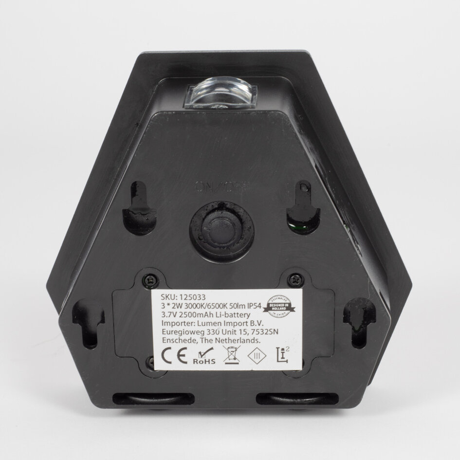 3-lichts solar wandlamp voor buiten Charissa