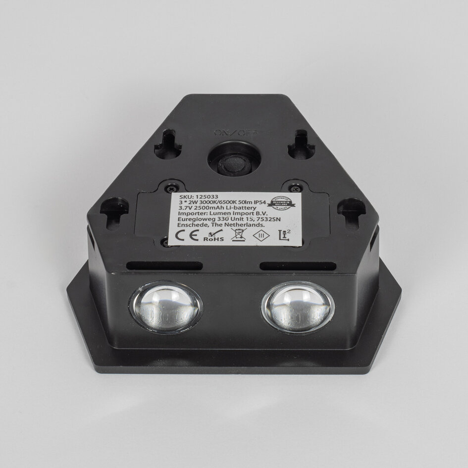 Applique solaire extérieure à 3 lumières Charissa