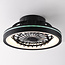 Ventilateur de plafond connecté Flow avec application Tuya Smart, RGB et température de couleur réglable
