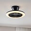 Ventilateur de plafond Gale - dimmable et température de couleur réglable