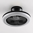 Ventilateur de plafond Gale - dimmable et température de couleur réglable