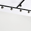 Kit rail monophasé de 1,5 mètre et spots Dex, noir