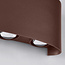 Robuuste design wandlamp Sena buiten - roestbruin