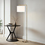 Lampadaire avec abat-jour en tissu - Viany
