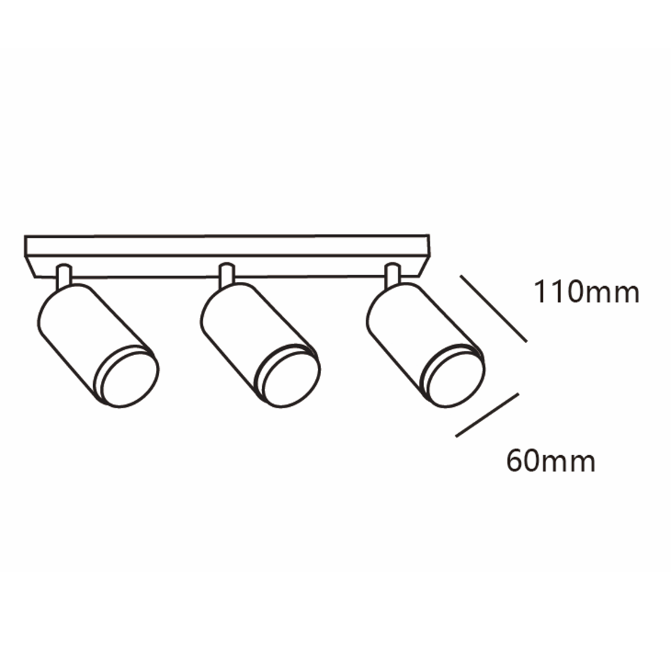 Plafonnier inclinable moderne - Min