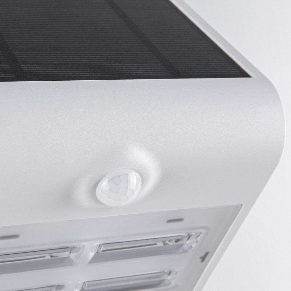 Applique solaire Single Conan avec capteur - blanc