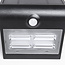 Applique d'extérieur solaire Single Conan 3,2W à détecteur - noir
