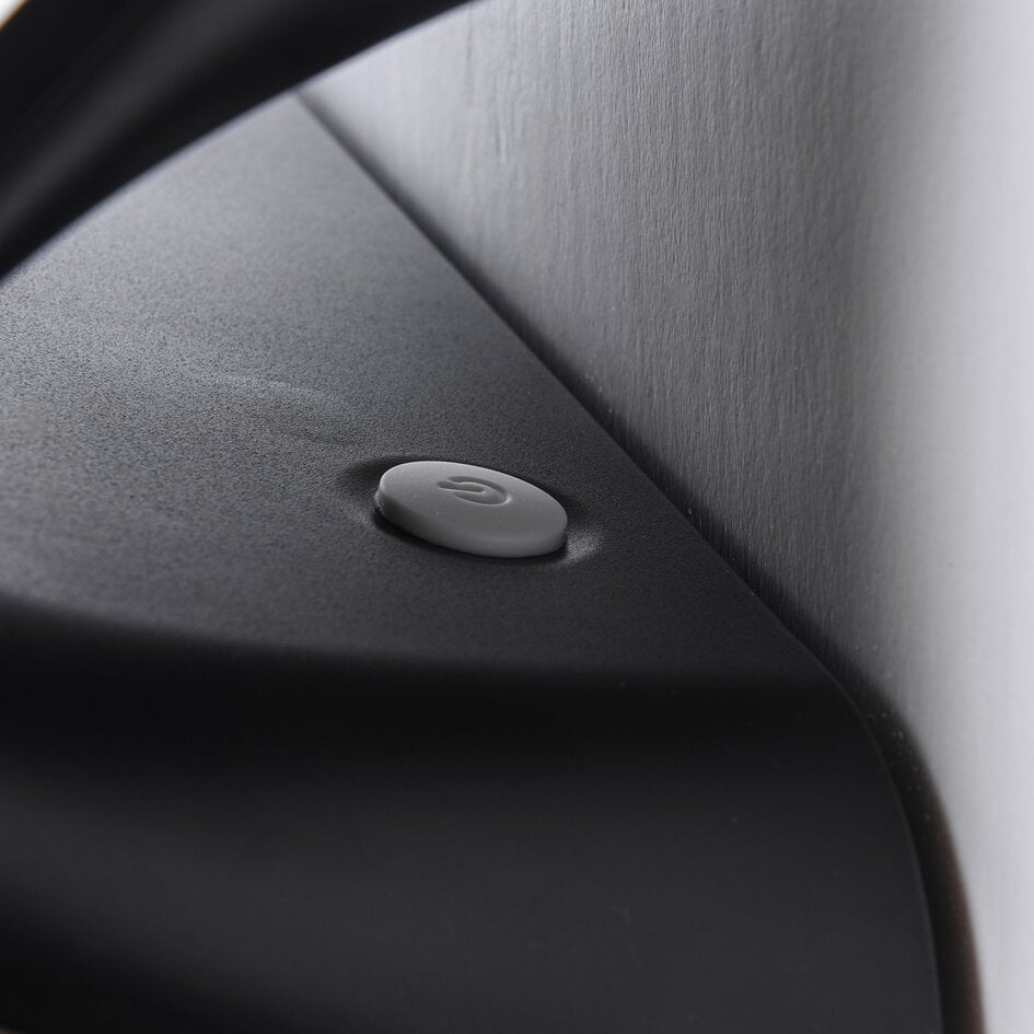 Applique solaire Double Conan 6,8W à détecteur - noir