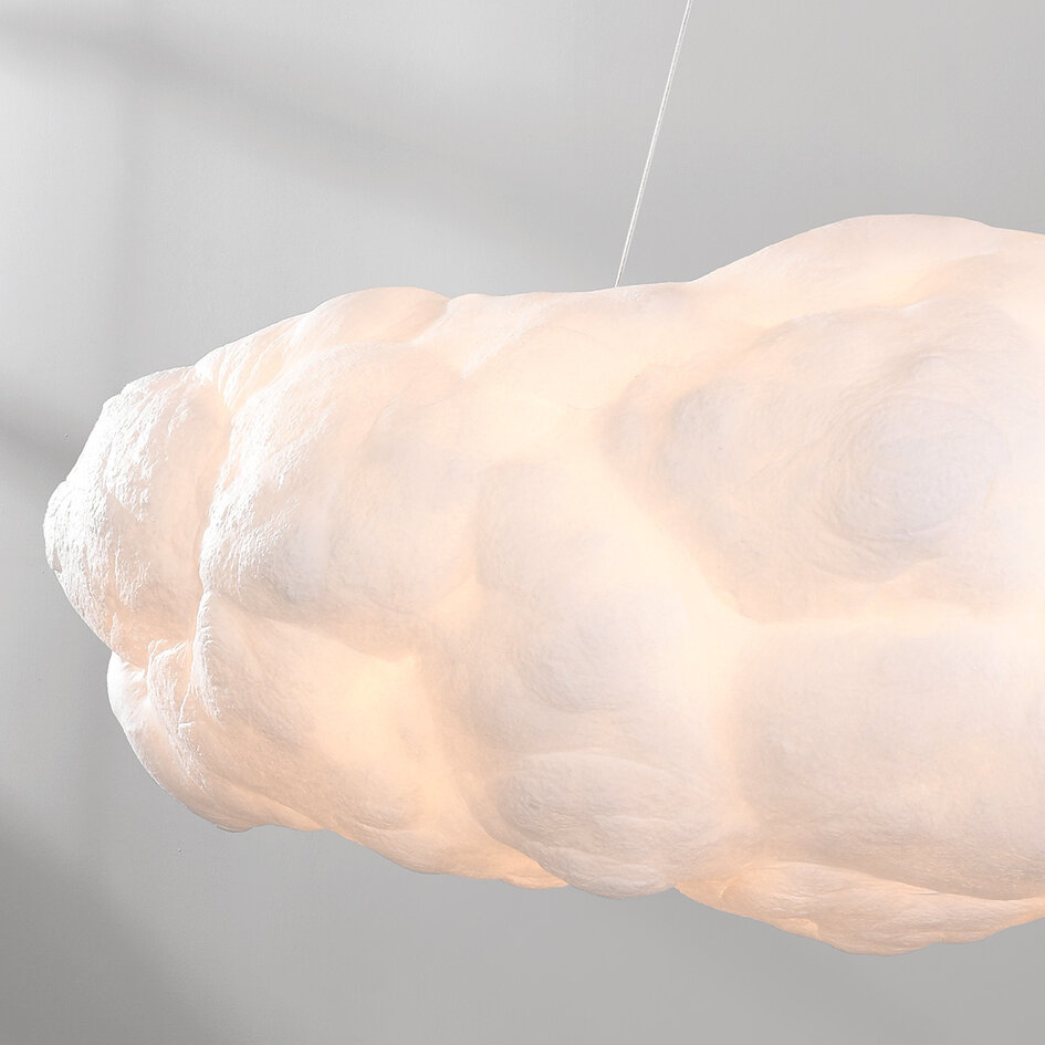 Witte hanglamp in wolkvorm Kumo 90 cm – wolkenlamp