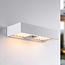 Solar buiten wandlamp Grish met sensor - wit
