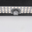 Applique solaire d'extérieur Grish à détecteur - noir