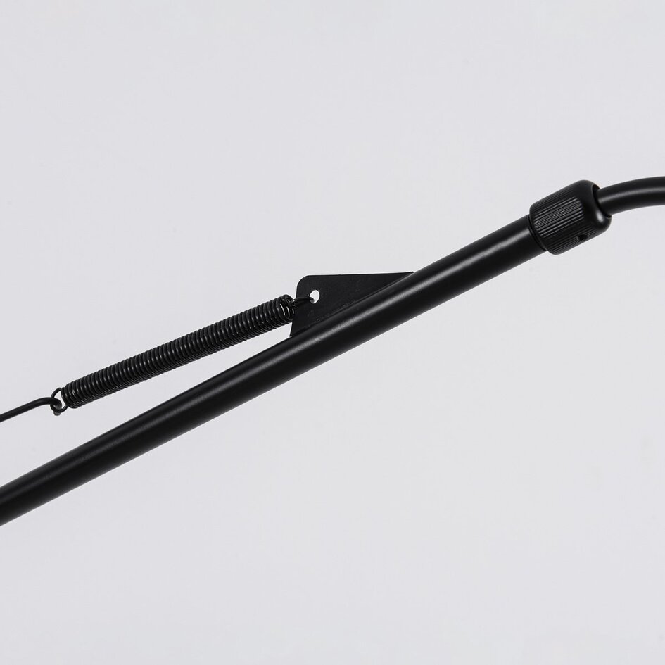 Industriële wandlamp Dasha met draaibare en uitschuifbare arm met smoke glas