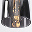 Lampe suspendue moderne à 3 lumières avec verre fumé - Ela