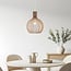 Suspension boho en bois Legno - ronde