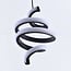 Getwiste design hanglamp Bojana, 3-staps dimbaar