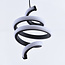 Suspension design torsadée Bojana, variateur à 3 niveaux