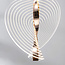 Hanglamp Luminex met 3-staps dimbare LEDs - goud