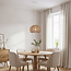 Boho houten hanglamp - Medis