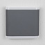 Platte buitenwandlamp Arianna - grijs 6W