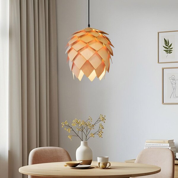 Lampe suspendue à la mode en bois Indore