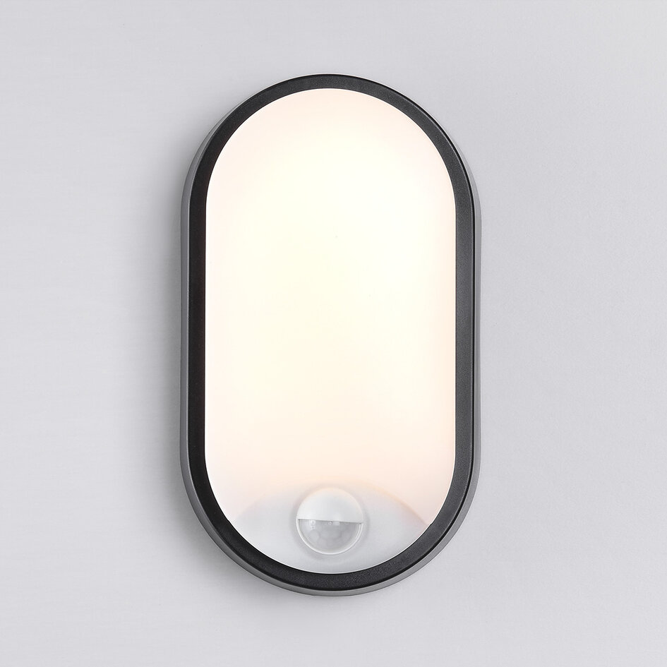 Lampe ovale avec capteur trois modes de couleur différents