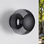 Wandlamp Jody met glazen bol en geïntegreerde LEDs