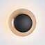 Wandlamp Jody met glazen bol en geïntegreerde LEDs