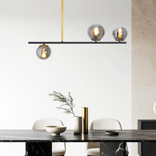 Suspension design 3 lumières - Danny