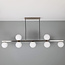 Lampe suspendue de luxe avec verre blanc laiteux - Syv