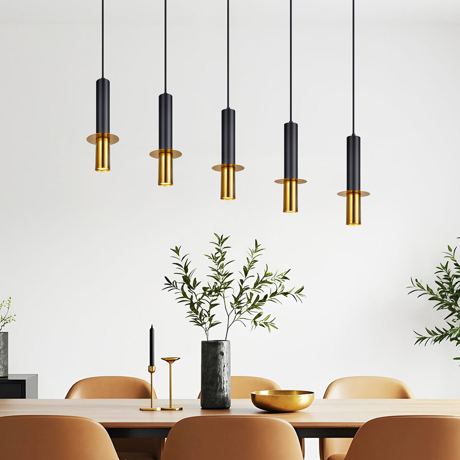 Hanglamp 5-lichts Tony