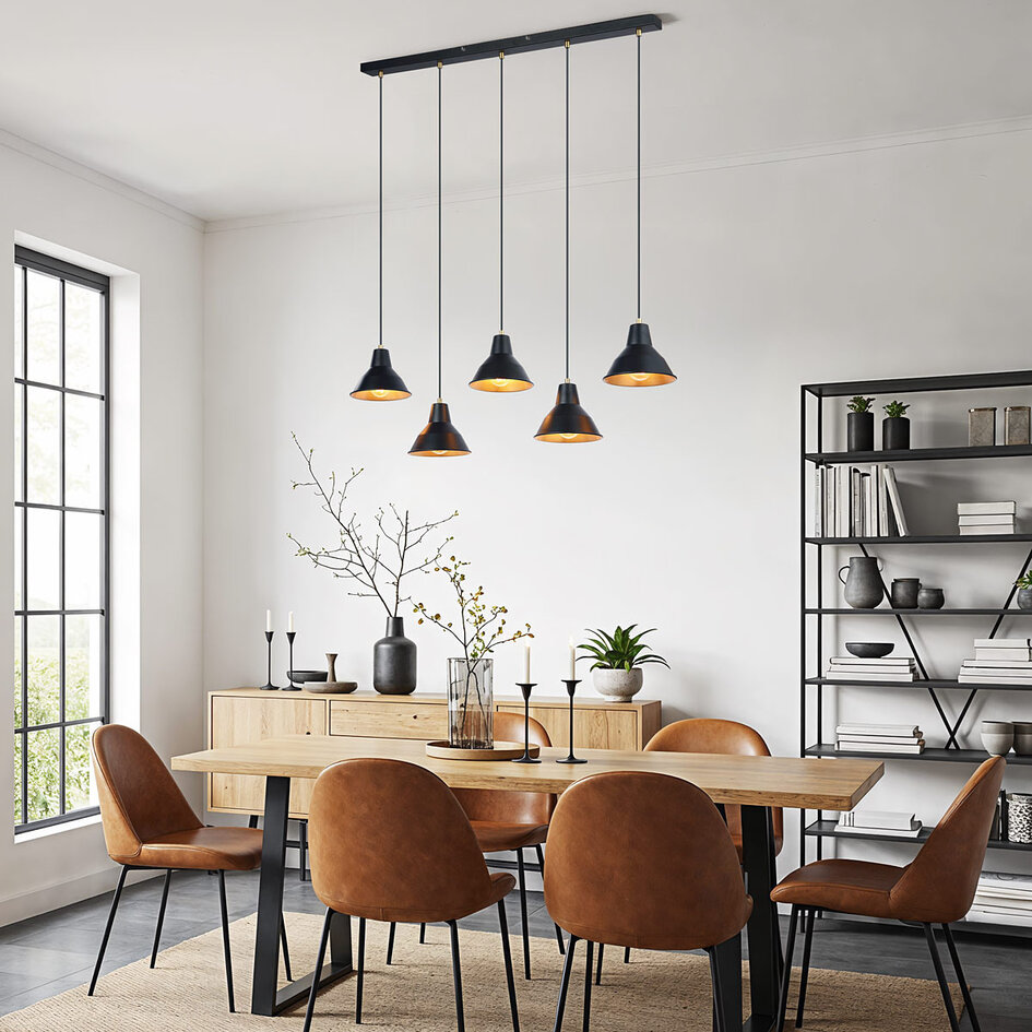 Moderne plafondlamp Odin - 5-lichts