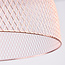 Lampe suspendue moderne noire avec cuivre - Netti