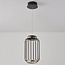 Hanglamp Puri met geïntegreerde LED - zwart en goud