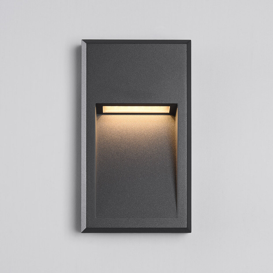 Applique murale extérieure Pierre - avec LED intégrée