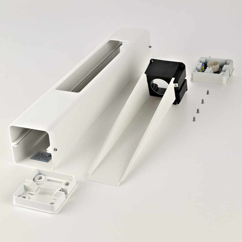 Staande buitenlamp Velia - wit