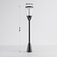 Lampe d'extérieur solaire sur pied Donni à détecteur