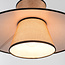 Lampe suspendue de style japonais Zenith avec tissu naturel