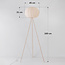 Lampadaire Japandi Twine
