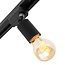 Modern 1-fase railsysteem van 1,5 meter met Jax spots - plafond rail