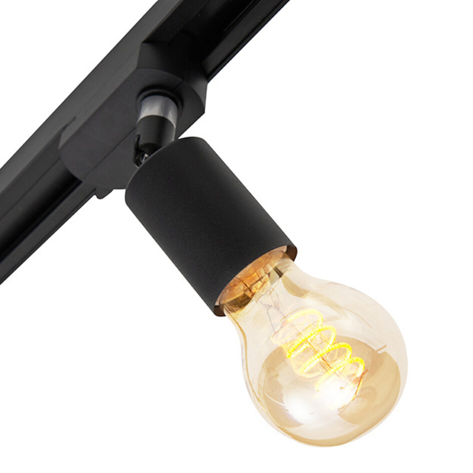 Système moderne de rails monophasés de 1,5 mètre de long avec spots Jax