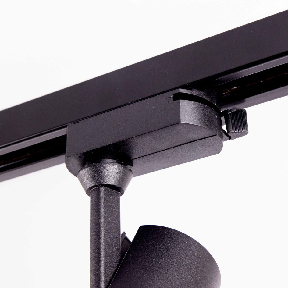 Système de rails moderne monophasés de 1,5 mètre avec spots Jazz - plafonnier