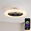 Ventilateur de plafond connecté Mira avec application Tuya Smart et RGB