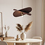Moderne hanglamp bruin, 1-lichts - Linha