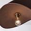 Moderne hanglamp bruin, 1-lichts - Linha