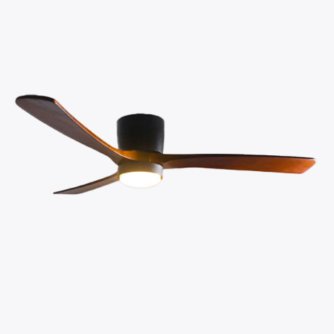 Plafondlamp met ventilator