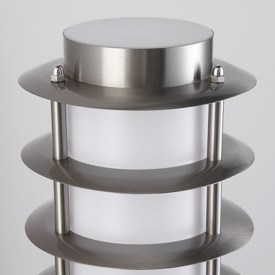 Moderne RVS buitenwandlamp Marco